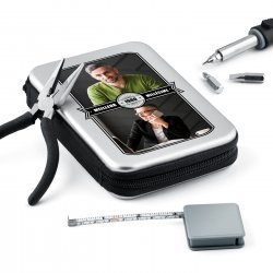 Boîte à outils personnalisée avec photo pour lui gentleman