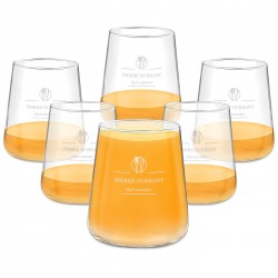 Set de 6 verres avec gravure pour l'anniversaire d'un chef de cuisine