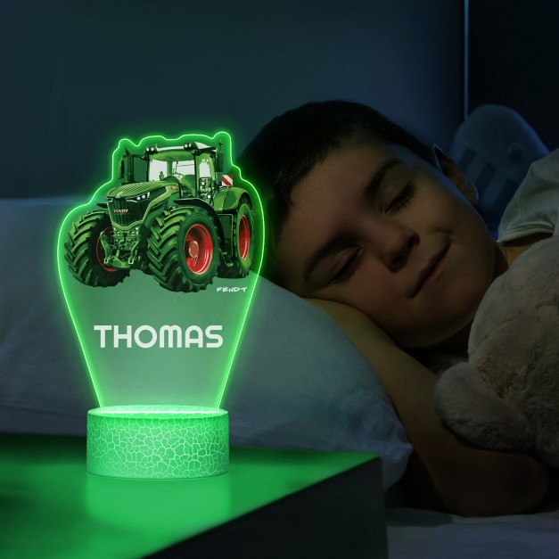 Lampe LED 3D avec impression pour un fermier