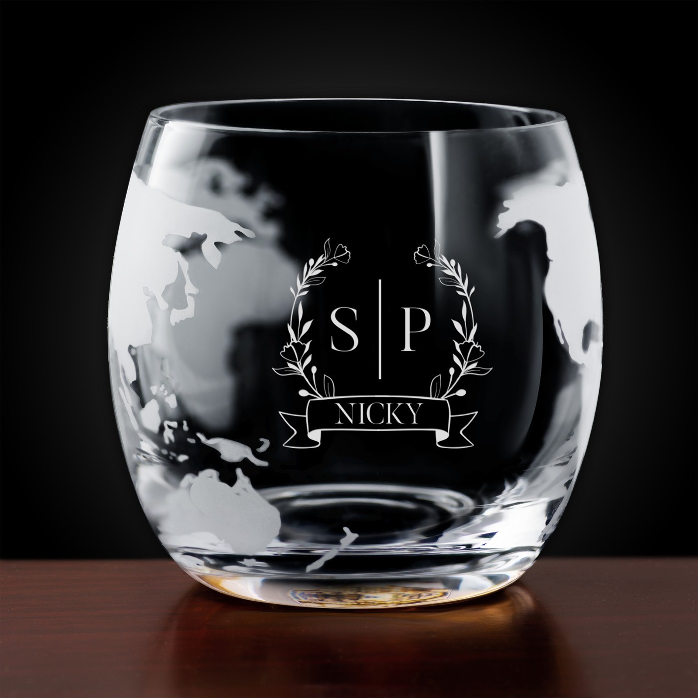 Set whisky carafe avec bateau et 4 verres avec gravure pour parents pour leur anniversaire