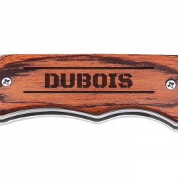 Couteau à cran d'arrêt personnalisé pour homme
