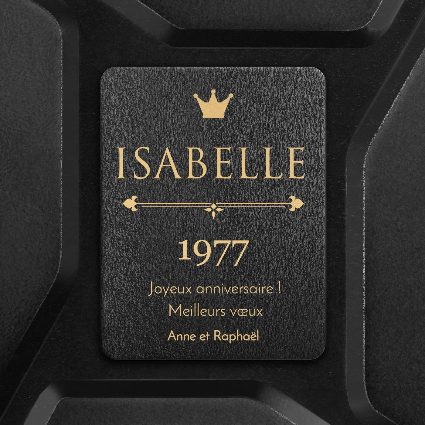 Jerrycan Mini Bar avec accessoires et gravure pour amie pour anniversaire