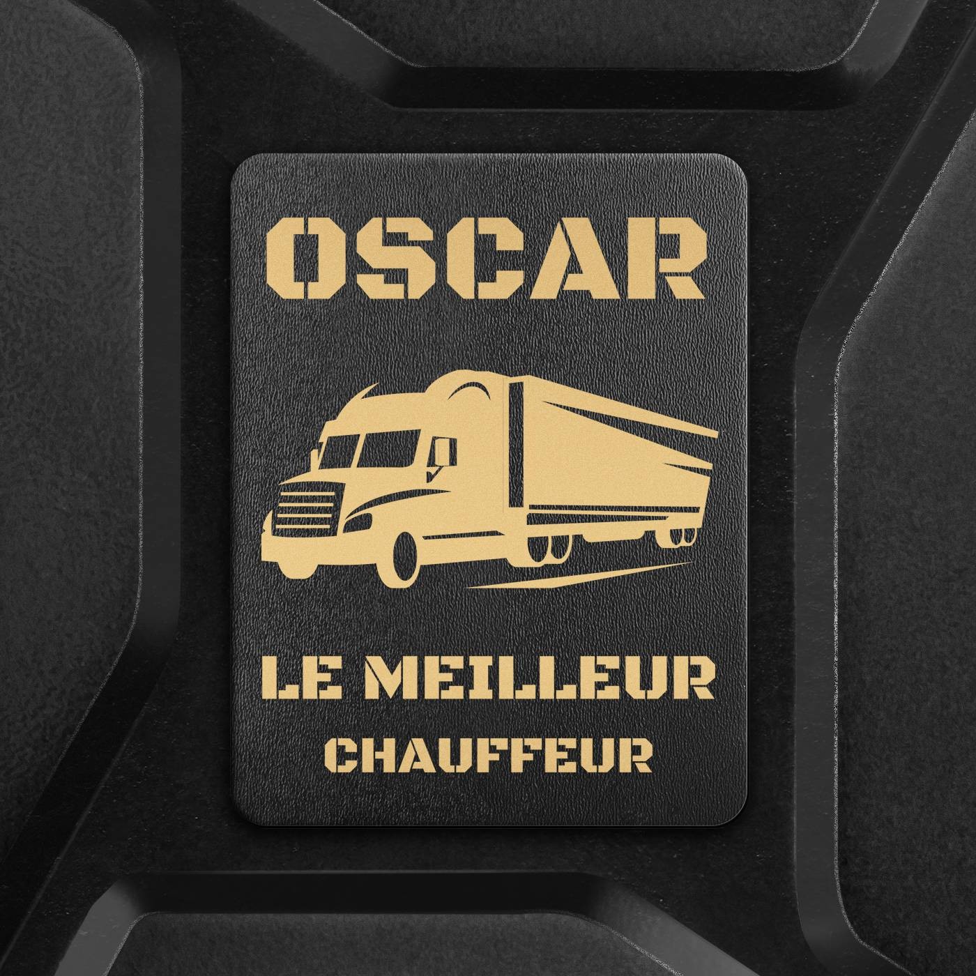Jerrycan Mini Bar avec accessoires et gravure pour conducteur de camion