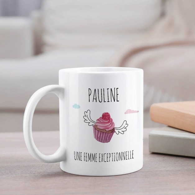 Mug blanc en céramique avec impression pour elle amie anniversaire