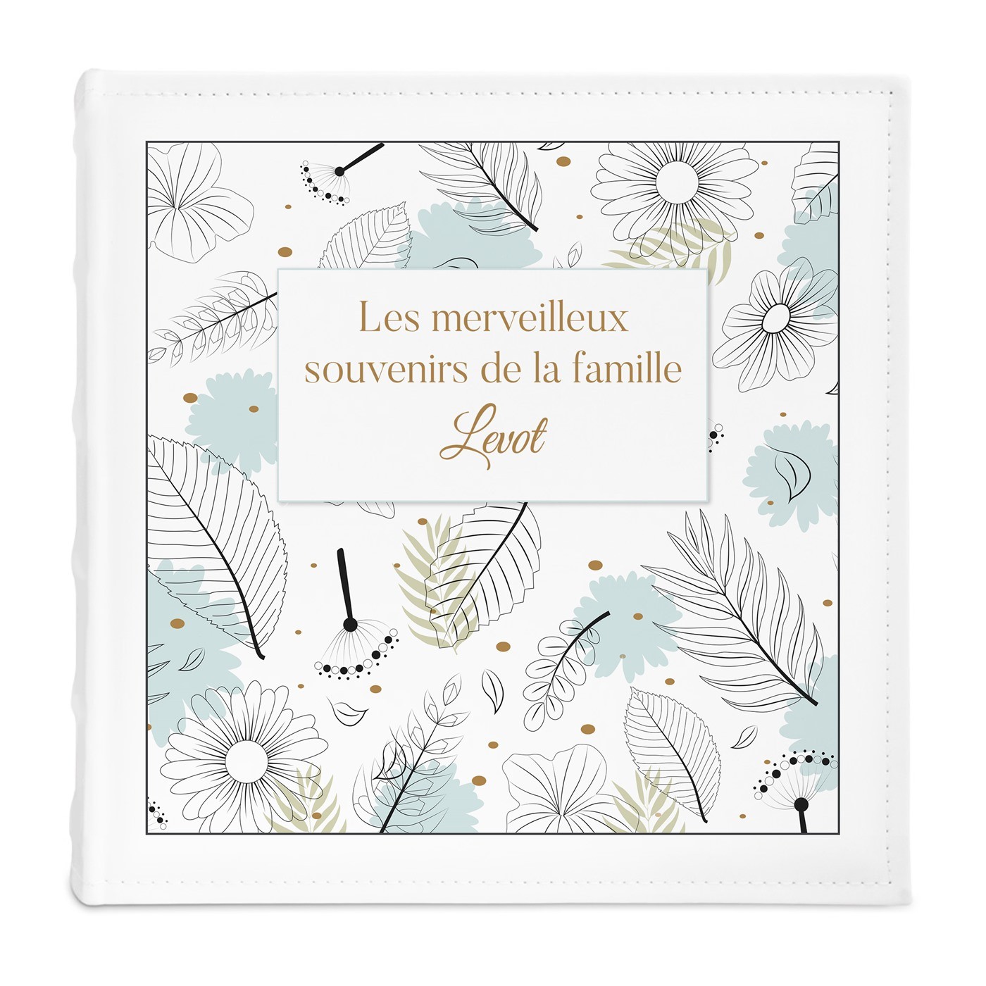 Album photo avec personnalisation pour des amis pour une crémaillère