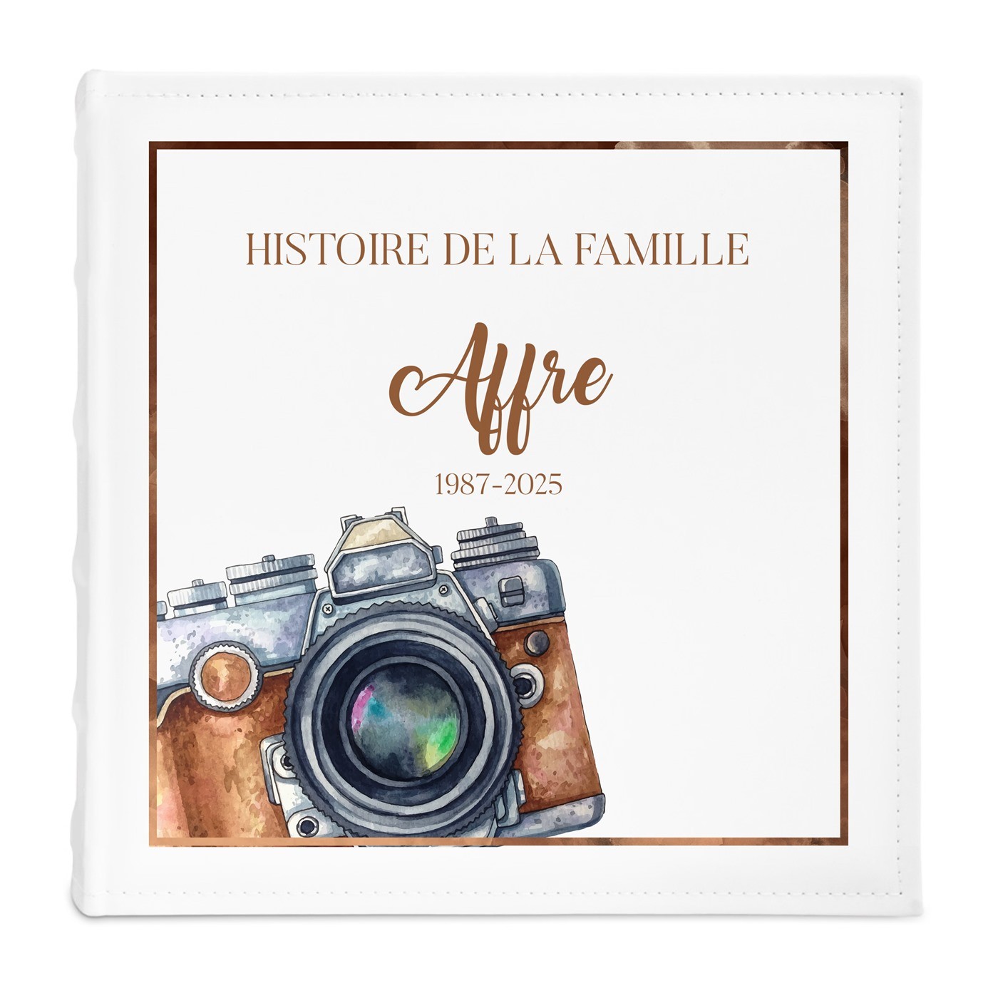 Album photo avec personnalisation pour des amis pour mariage
