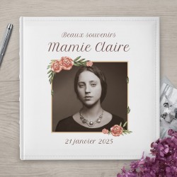 Album photo 10x15 avec photo imprimée sur la couverture pour grand-mère pour la fête des grands-mères