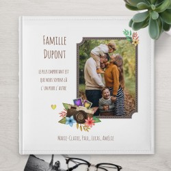 Album photo personnalisé avec impression et votre photo pour des grands-parents pour l'anniversaire de mariage