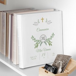 Album photo personnalisé avec impression pour une nièce pour la première communion