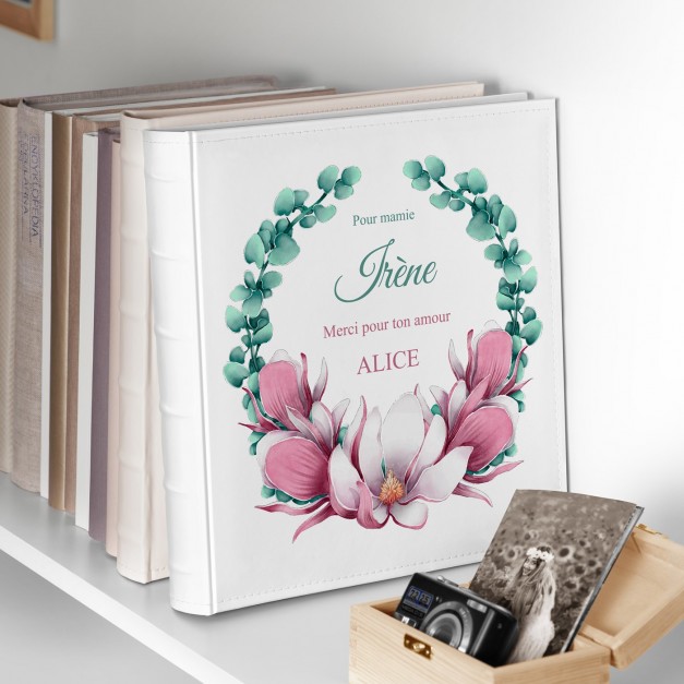Album photo avec personnalisation pour la fête des grands-mères