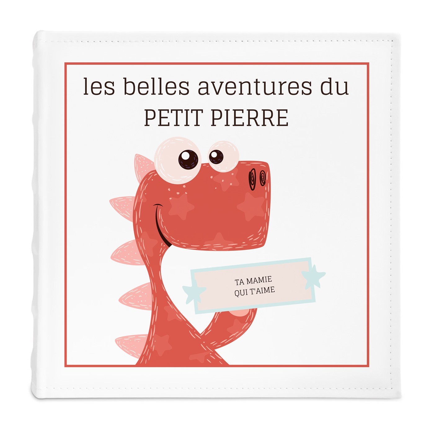 Album photo avec personnalisation pour l'anniversaire d'un petit-fils