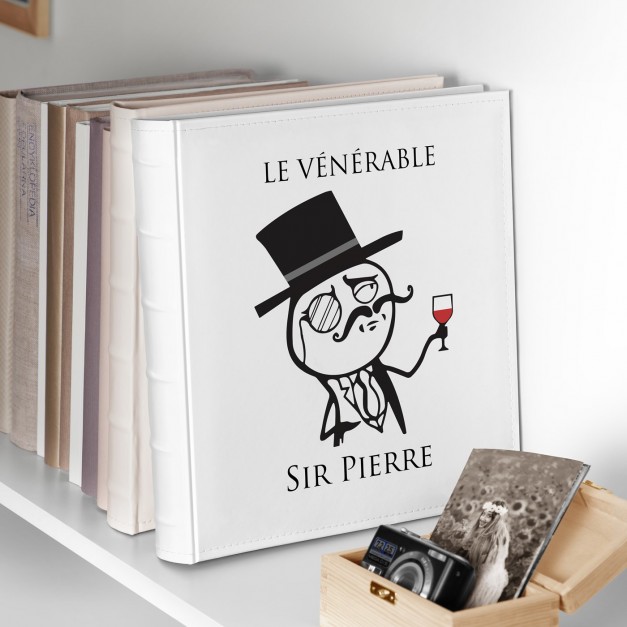 Album photo personnalisé avec impression pour la retraite d'un collègue 