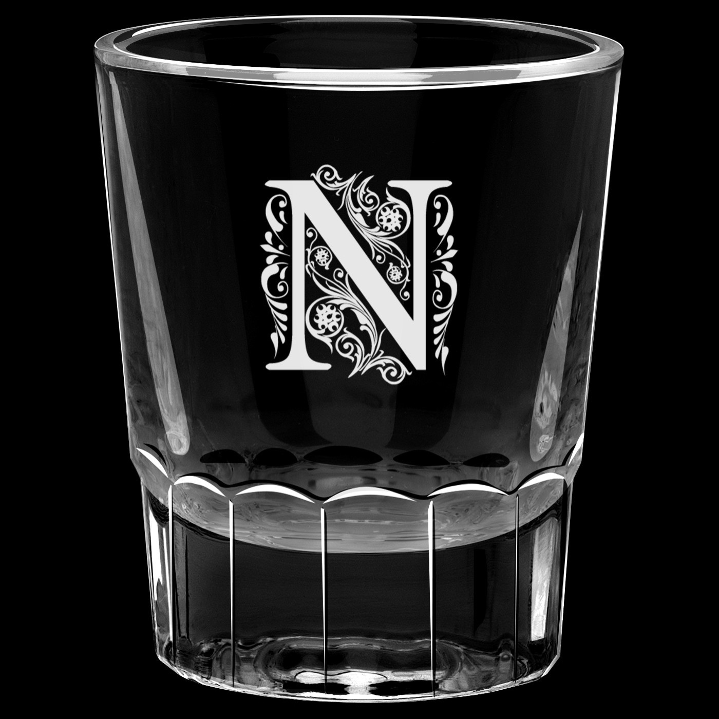 Carafe dans une voiture en bois avec 2 verres avec gravure pour l'anniversaire d'un gentleman