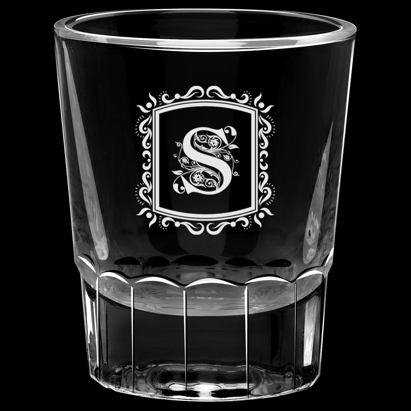Carafe dans une voiture en bois avec 2 verres personnalisés pour lui ou pour elle pour la Saint-Valentin