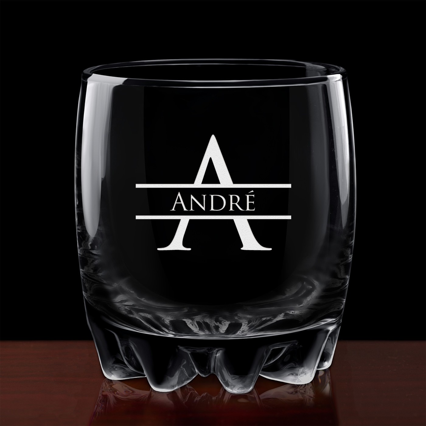 Carafe à whisky globe avec 2 verres gravés pour lui homme gentleman