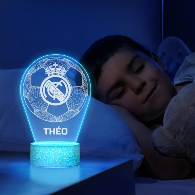 copy of Lampe LED 3D avec impression pour un fan de Real Madrid