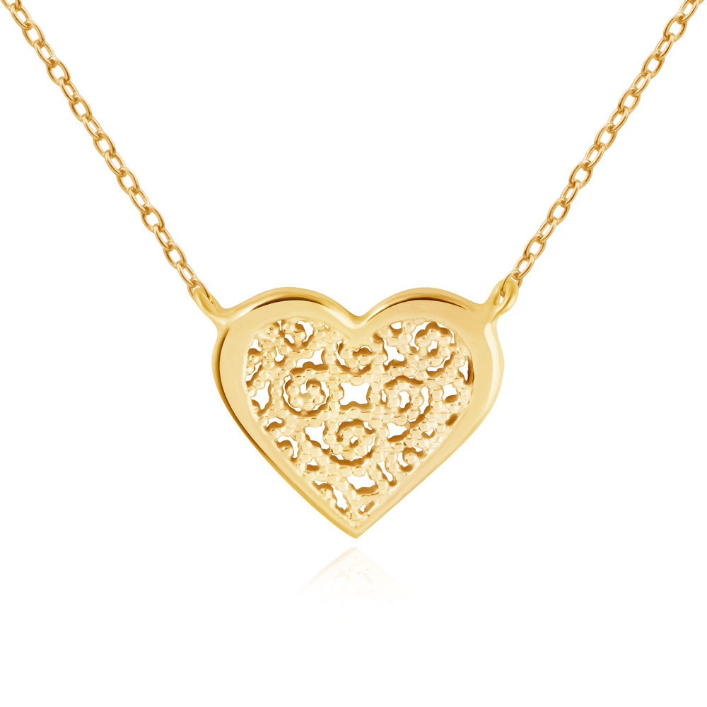 Collier en or 8 carats avec gravure pour maman