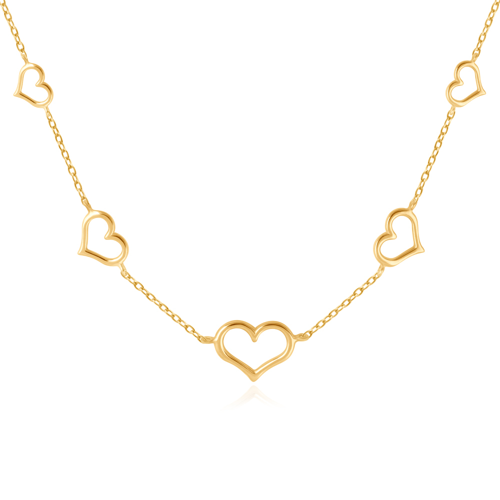 Collier en or 8 carats avec gravure pour une amie
